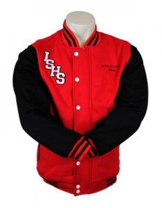 Illawarra Sports High School Year 12 Baseball Jackets Front